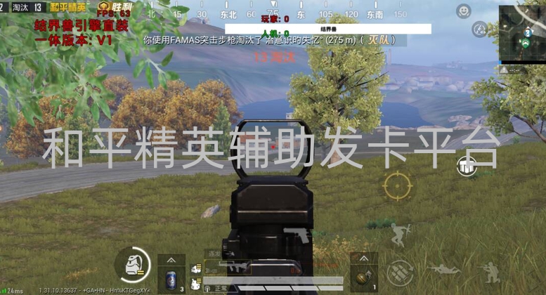 和平精英辅助发卡平台揭秘：透视与自瞄辅助